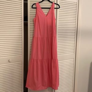 Pink maxi dress